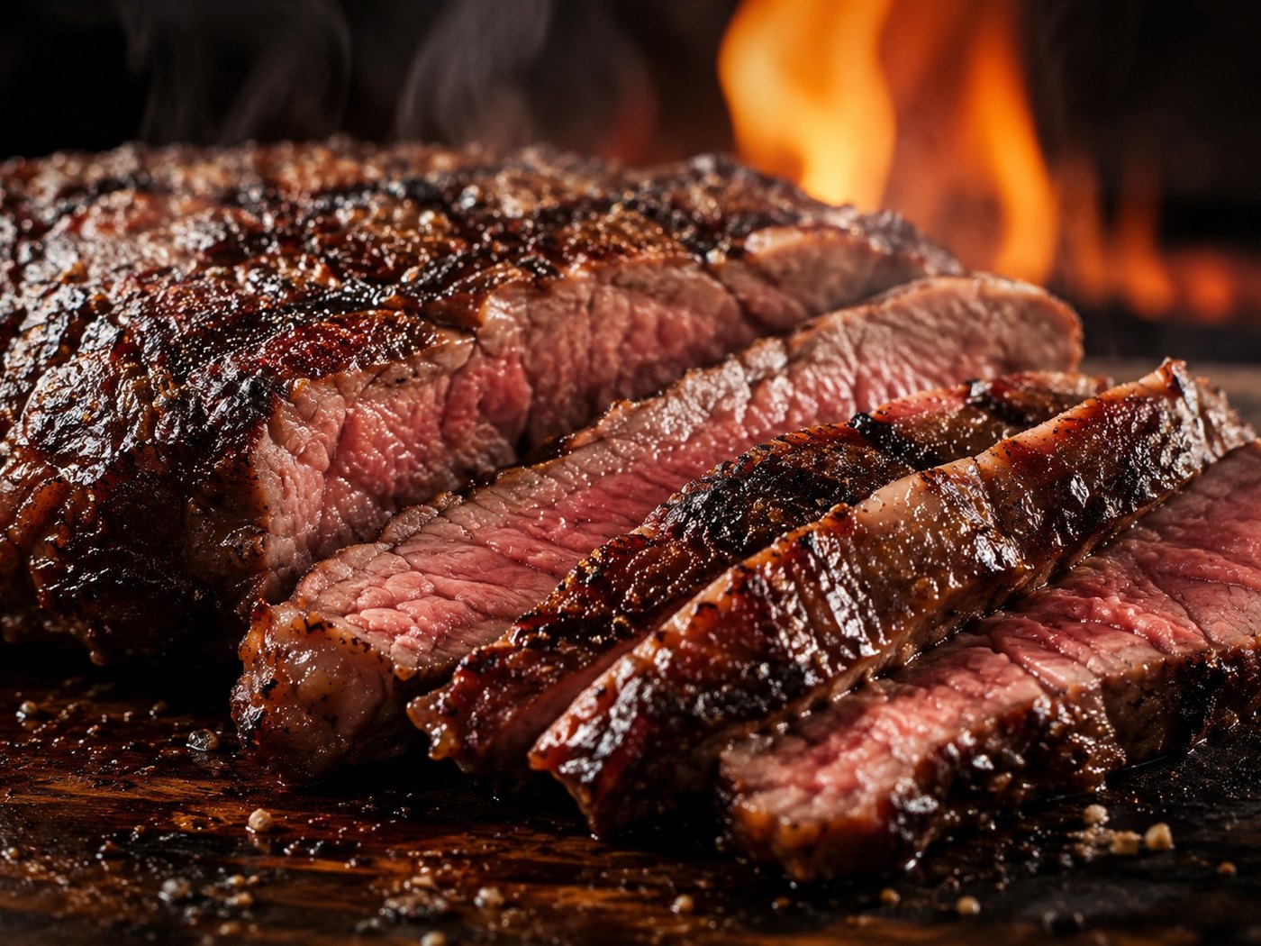 Carne premium fatiada
